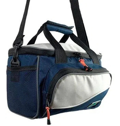 Bolsa De Pesca Pro Team Tamanho Médio 14l Azul/cinza