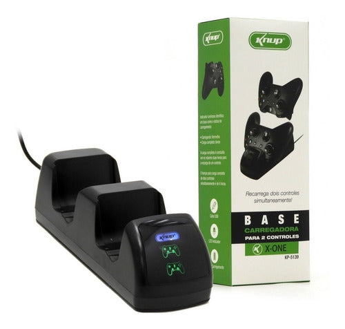 Base Carregadora Para 2 Controles De Xbox One