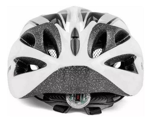 Capacete Absolute Nero Led Wt012 Branco E Preto M