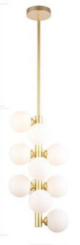 Lustre Pendente Júpiter Dourado 12 Lâmpada G9 Pd10212-12.000