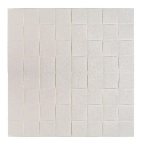 6x Adesivo Para Decoração Espuma 3d Painel Tijolo 70x70cm