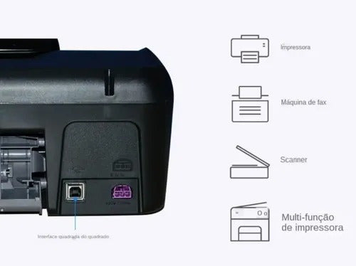 Cabo Usb 2.0 Impressora Universal 5 Metros Tomate