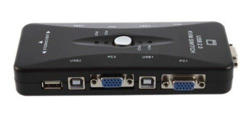 Switch Kvm Usb 4 Portas Vga Kvm41ua Usb 2.0