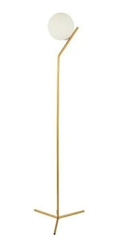 Coluna Salvador Dourado 1 Lamp Arquitetizze Cl11312-1.000