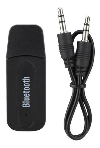 Adaptador Receptor Bluetooth Usb P2 Musica Carro Som Spotify