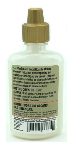 Óleo Lubrificante Corrente Finish Line Cerâmico Úmido 60ml