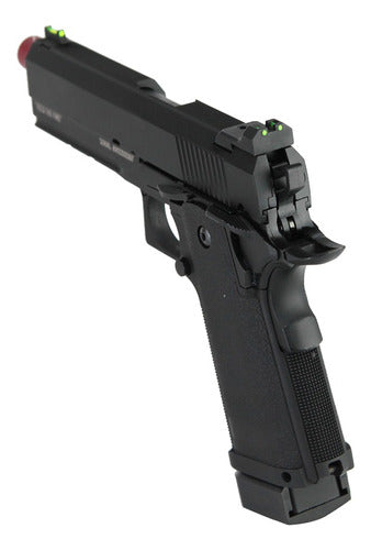 Pistola Airsoft Tag Black Whisper Hi Capa 4.3 Semiautomática