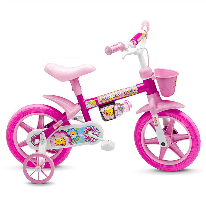 Bicicleta Infantil Nathor Aro 12 Flower