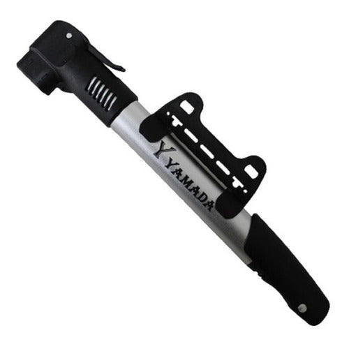 Bomba de Ar Mini Pump Alumínio/Nylon com Suporte