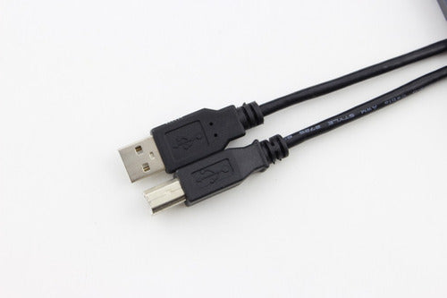 Cabo Usb 2.0 Macho Impressora Scanner Projetor 3m Tomate