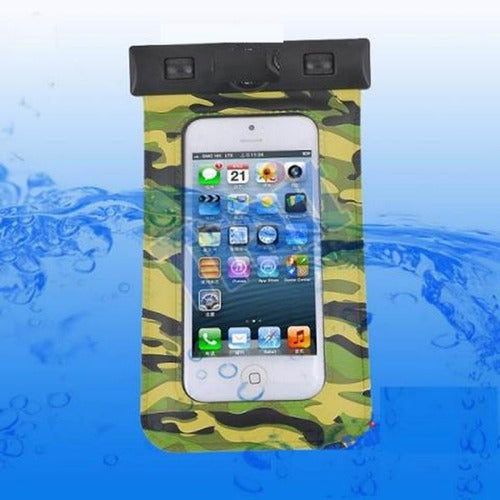 Capa Case A Prova D'agua Universal Camuflada Bolça Estanque