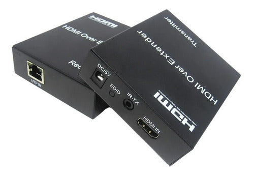 Extensor Hdmi Over Ethernet 120 Metros Lotus Lt-1434