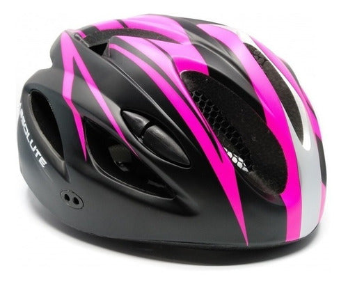 Capacete Ciclismo Absolute Nero Com Pisca Led Bike Mtb Speed