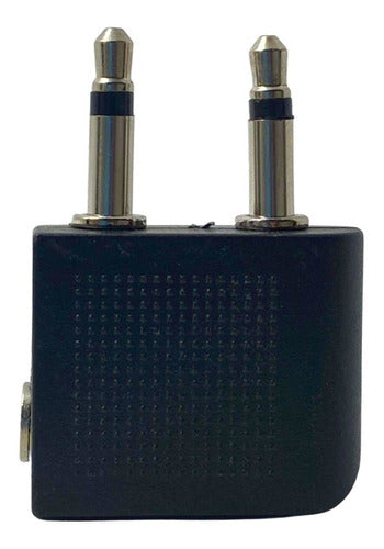 Adaptador De Áudio Original P2 Fêmea Para Dois P2 Macho
