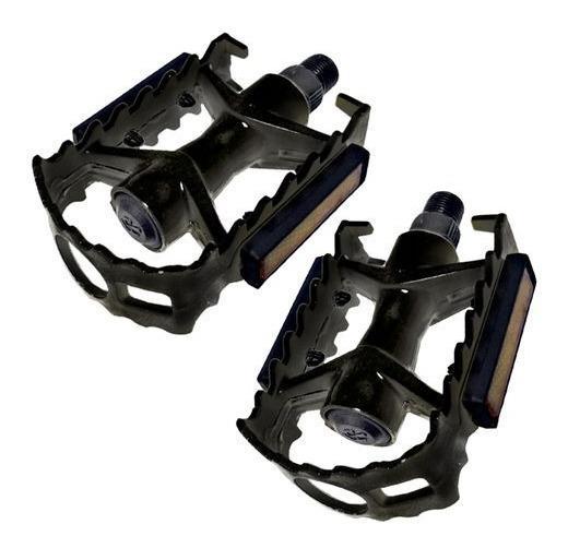 Pedal Aluminio Inteiro Preto Mx-P801 Inglês