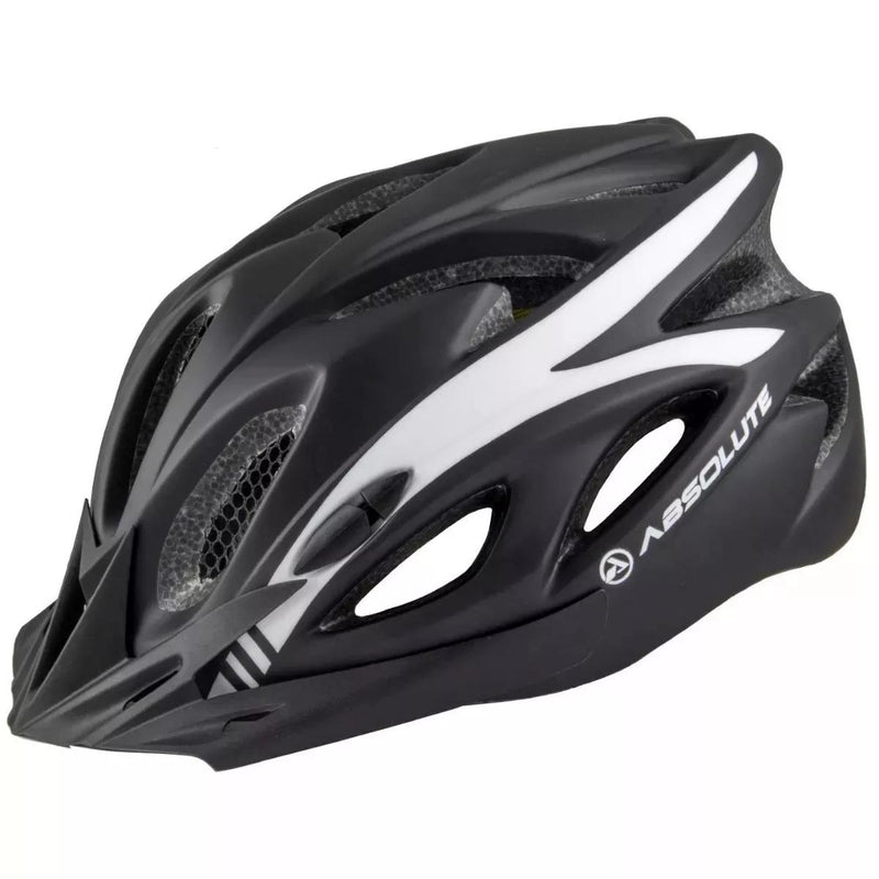 Capacete Absolute Sinalizador Led Ciclismo Bike Nero Preto G