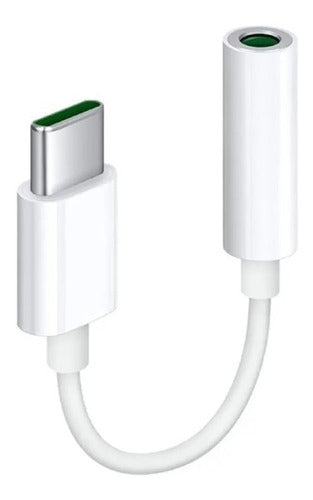 Cabo Adaptador Tipo C Usb-c Para Fone Ouvido P2 Femea 3.5mm