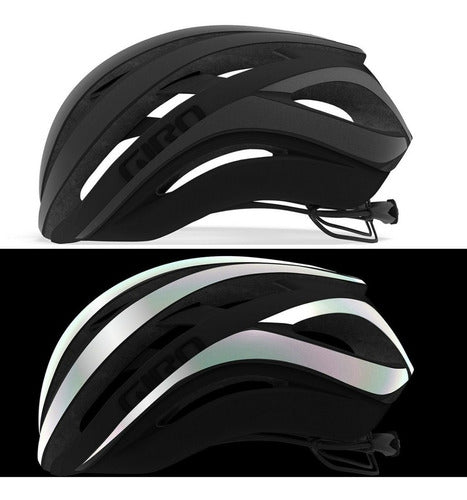 Capacete Giro Aether Mips Preto Refletivo Tamanho G 59-63cm