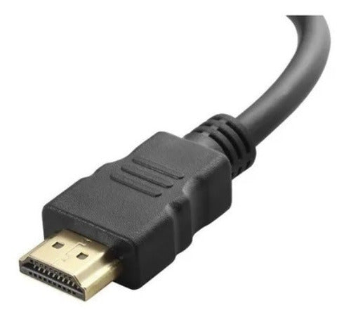 Cabo Adaptador Conversor Hdmi Para Vga Com Audio Pc Xbox Ps3