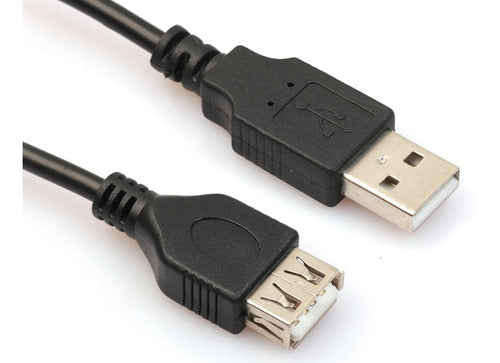 Cabo Extensor Usb 2.0 Macho X Femea 2 Metros Extensão Usb