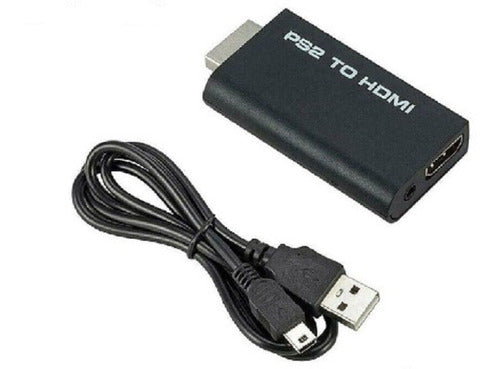 Adaptador Conversor P2 X Hdmi Kp-ad141 Ps2 Hd Knup