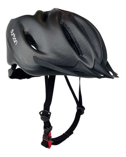 Capacete De Ciclismo Durban Estampa Em Carbono Bike Adulto