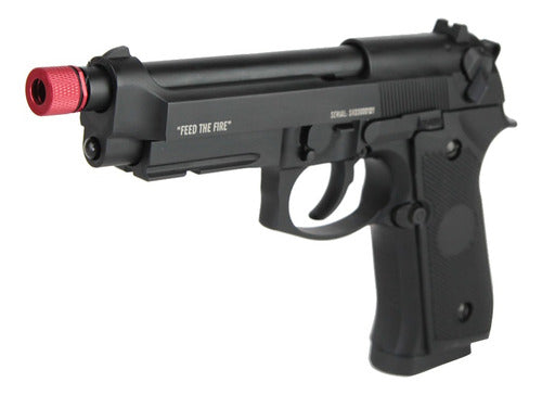 Pistola Airsoft Tag M92 Modelo Savage Semi Automática