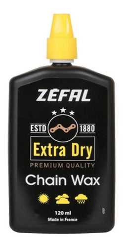 Lubrificante Zefal P/corrente Extra Dry Chain Wax 120ml