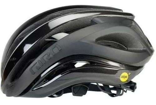 Capacete Giro Aether Mips Preto Refletivo Tamanho M 55-59cm