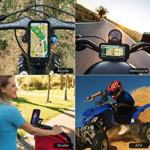 Suporte De Celular Magnético Articulado Para Moto E Bike