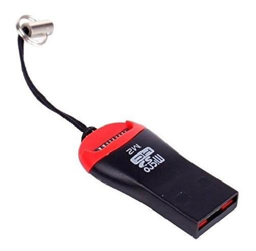 Adaptador Leitor De Cartão De Memória Sd Usb 2.0 - Preto