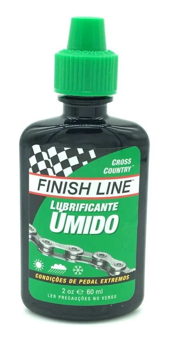 Oleo Lubrificante De Corrente Finish Line Wet Umido 60ml