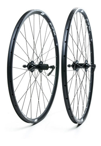 Par Roda Speed 700c Absolute Wild-r 8,9 E 10v + Brinde