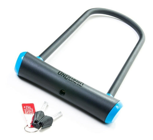 Cadeado Trava U-lock Onguard 8152 Chave Bike Moto Cores Neon