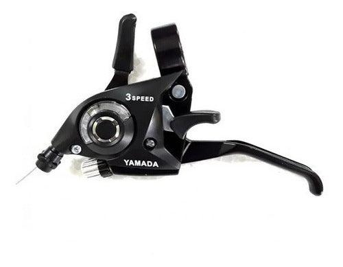 Alavanca Passador Marchas Rapid-fire Yamada Preto 21v Index