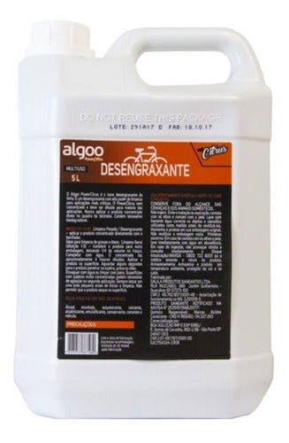 Desengraxante Multiuso Algoo Citrus 5 Litros Concentrado