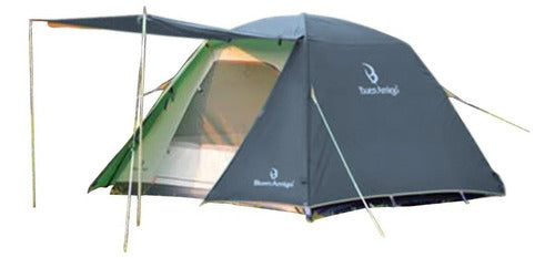 Barraca Camping Teante Azteq 3 ou 4 Pessoas 3000mm Acampamento Nautika