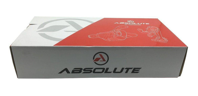 Kit Absolute Prime A12 1x12v Alavanca E Cambio Traseiro 52d - Cor Preto