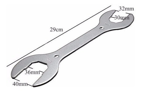 Chave Extrator De Caixa De Direção 30/32 E 36/40 P/ Bike