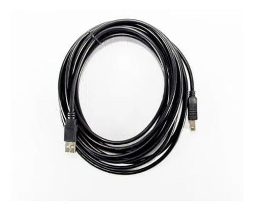 Cabo Usb 2.0 Para Impressora X-cell 5m Preto Amxbm Xc-ci-5m