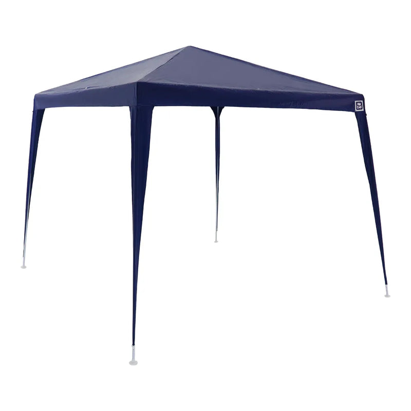 Tenda Gazebo Tubular 3m X 3m Polietileno Azul Bel