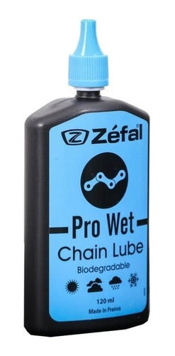Lubrificante Bike Zéfal Óleo Anticorrosivo Pro Wet 120ml Pro