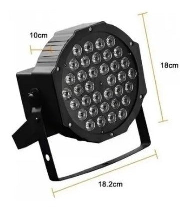 Refletor Canhão Festa Palcos Rgbw Strobo 36 Leds Lk-361