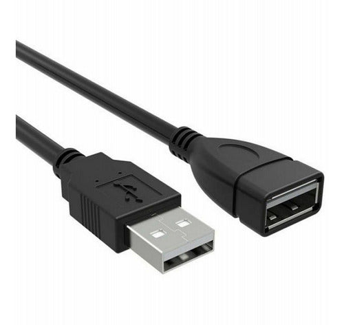 Cabo Extensor Usb Macho Usb Femea 2.0 Extensão 2m Xc-m/f-2m