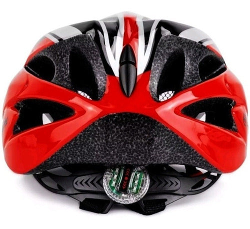 Capacete Ciclismo Absolute Nero Com Led Sinalizador M 52-57