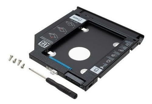 Case Para Hd/ssd Caddy Adaptador Sata 9.5 Mm Knup - Kp-hd021