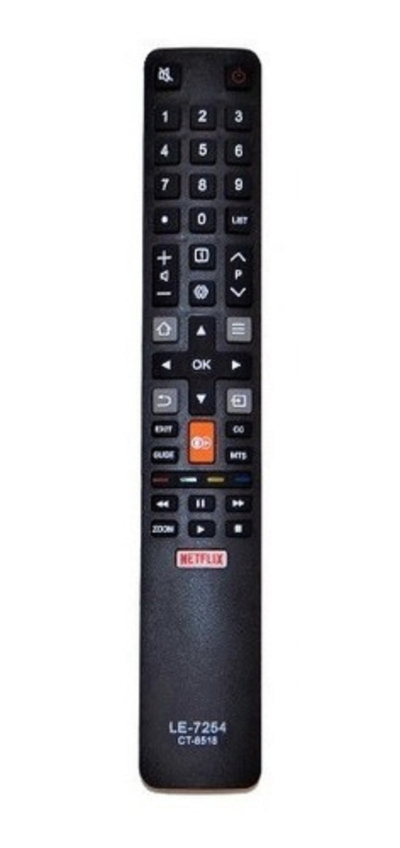 Controle Para Tv Tcl Le-7254 Lelong