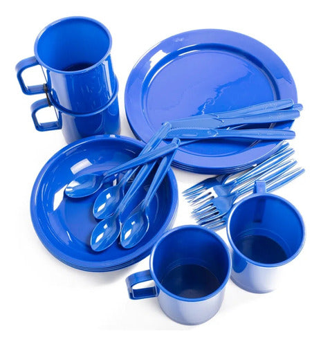 Kit Cozinha Camp Dinner Set Com 24 Peças 360 Degrees