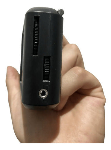 Radio Fm/am Portatil De Bolso Analógico Antena Retro Le-653