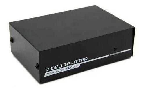 Splitter Divisor De Sinal Distribuidor Video Vga 1x4 Lt-2004